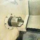 刚到一台沈阳希斯50斜轨刀塔数控车床，8寸中空液压卡.