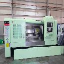 2022年9月出厂，广州三世5075斜床身数控车，新代M22系.