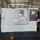 9.9新友佳FTC350L斜轨数控车床，发那科MF系统，8寸中.